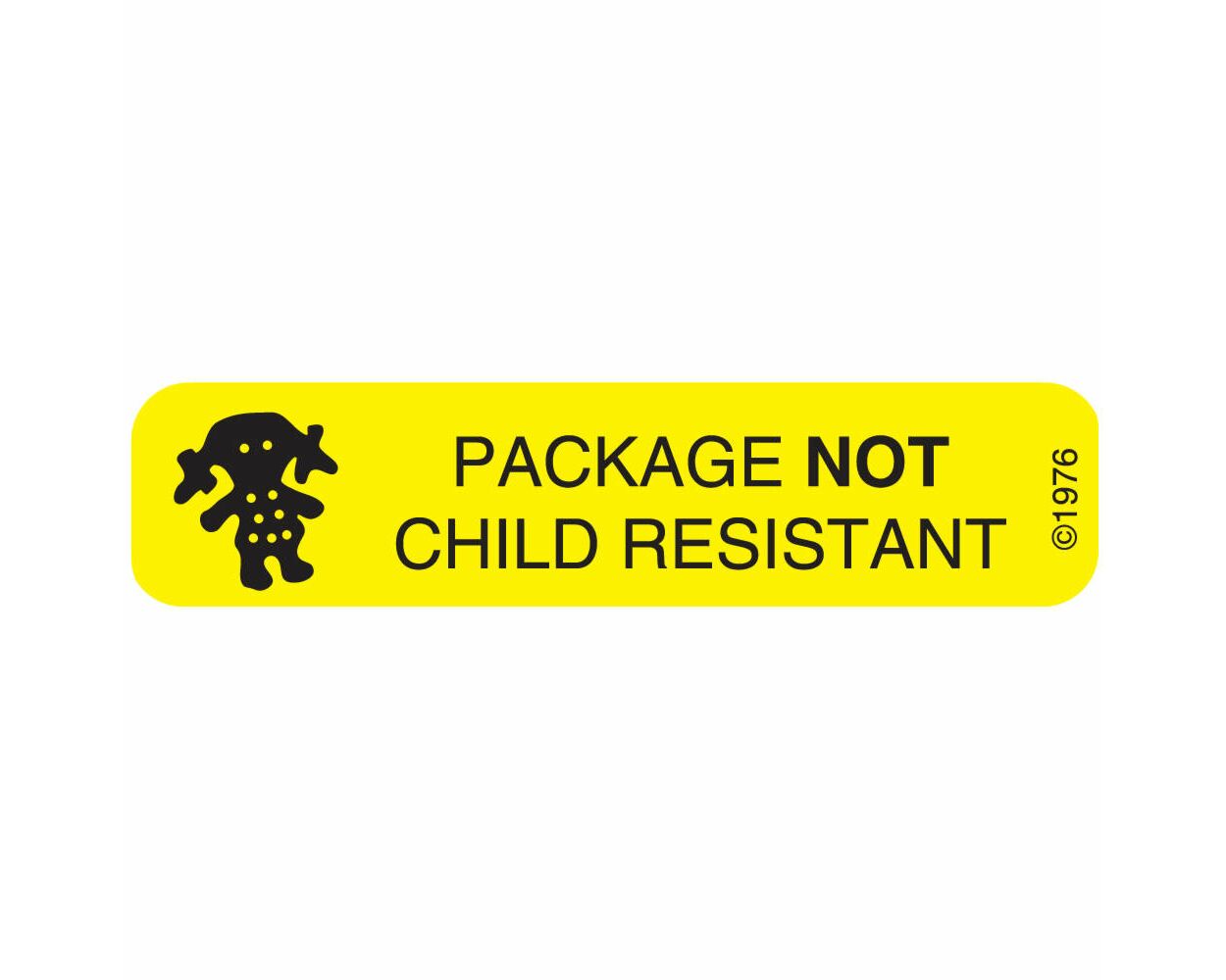 RX LABEL FDA SIDE EFFECT YELLOW 1000CT