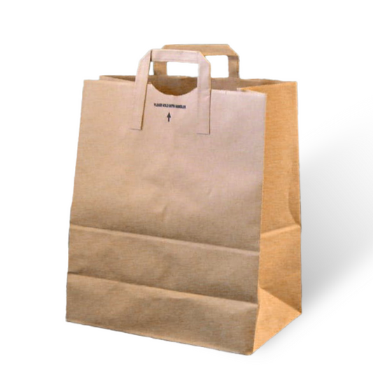 BAG GROCERY BG 10LB BRN 400