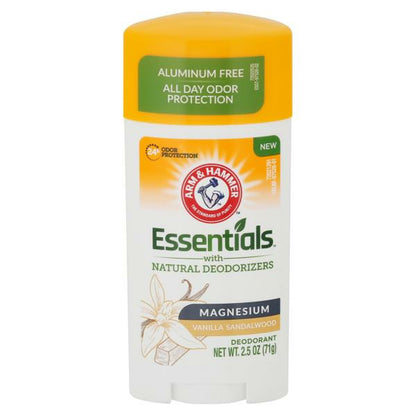 Arm & Hammer Deodorant 2.5oz Magnesium Vanilla Sandalwood