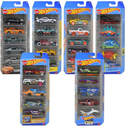 Hot Wheels 36 Piece Floor Display - Mattel Hot Wheels 5 Car Pack
