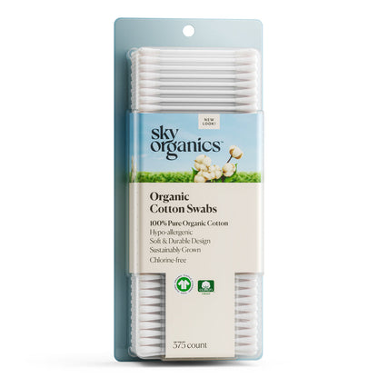 SKY ORGANICS COTTON,OG2,SWAB,PRCSN TIP