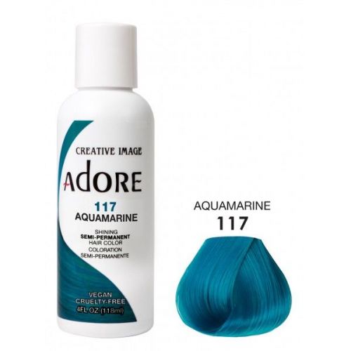 Adore Semi-Permanent Haircolor #117 Aquamarine 4oz
