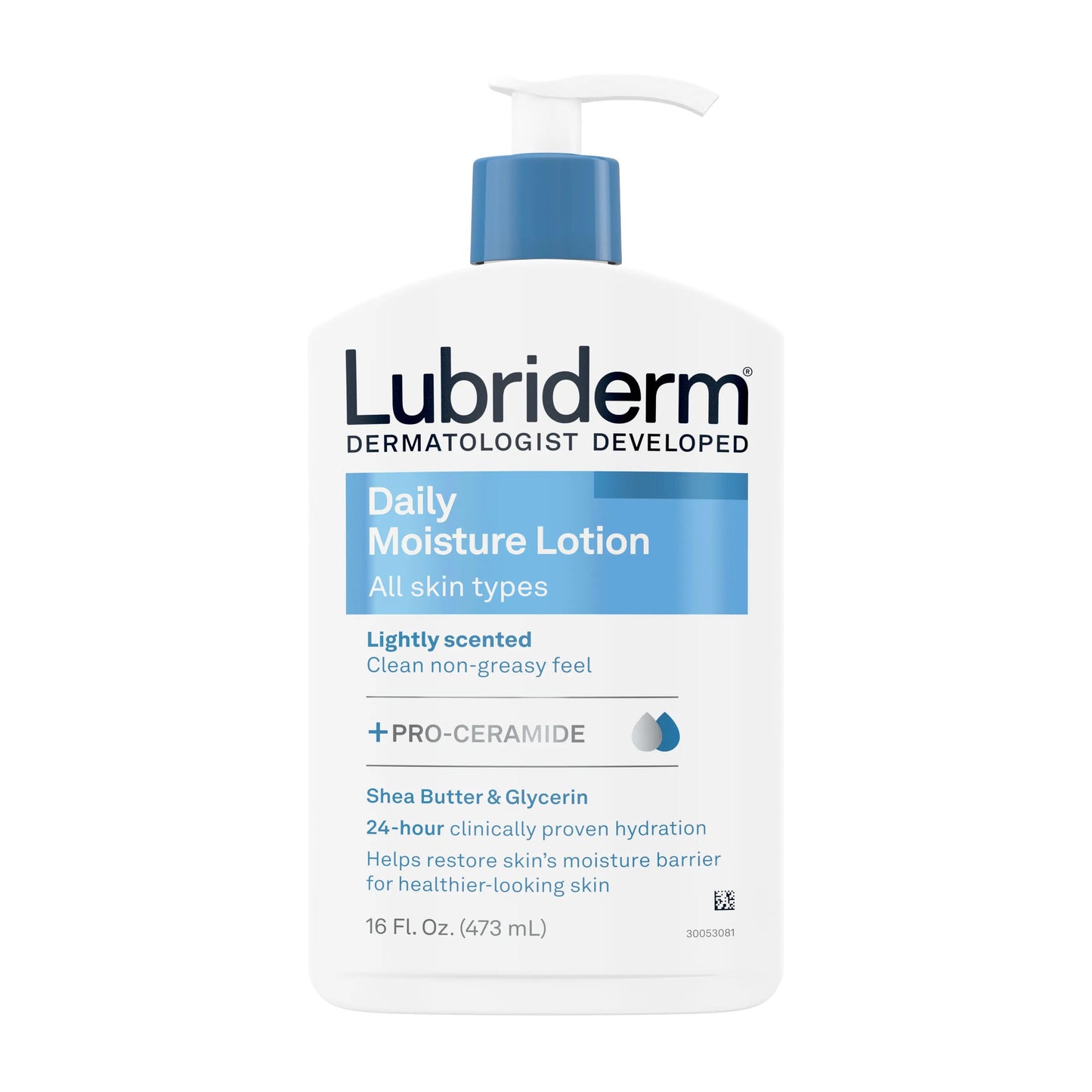 Lubriderm Daily Moisture Lotion Frag-Free 24oz All Skin