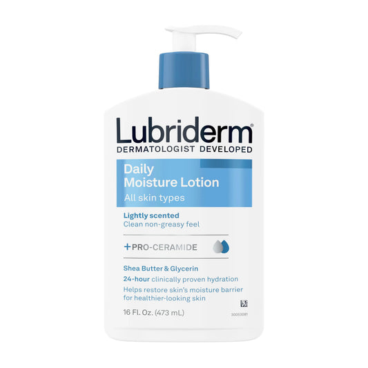 Lubriderm Daily Moisture Lotion Frag-Free 24oz All Skin
