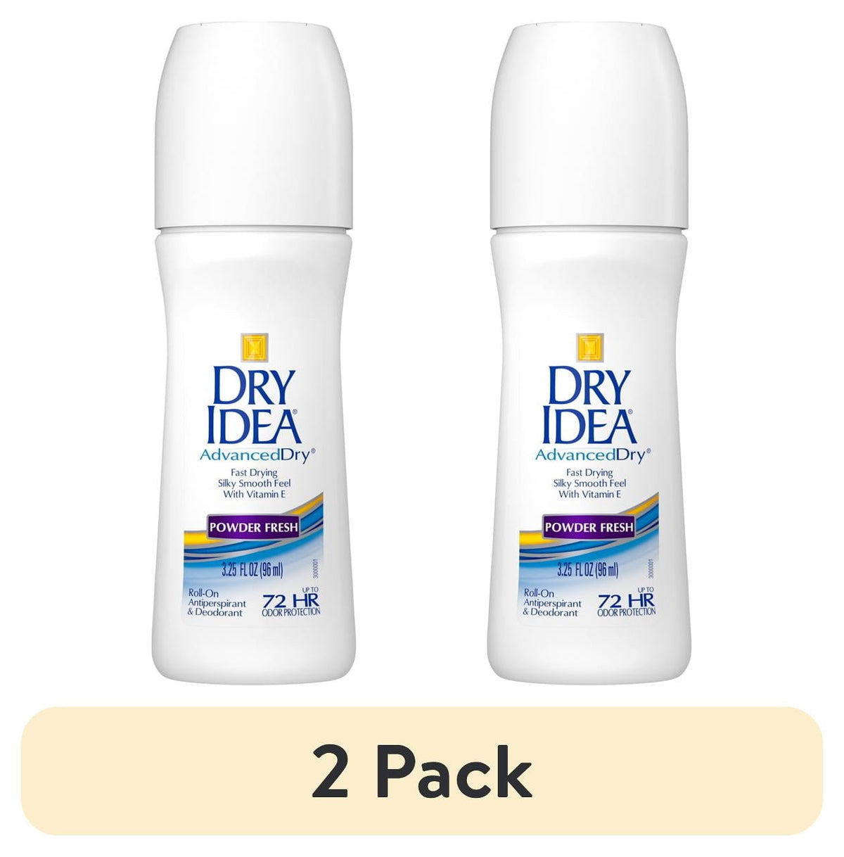 Dry Idea Deodorant 3.25oz Roll On Fresh Linen Antiperspirant