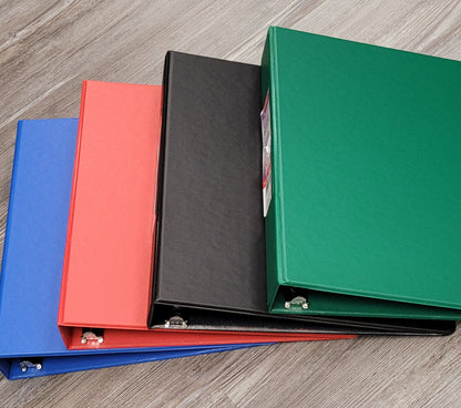 Cardinal Performer Binder with ClearVue Cover - Black, 1.5"