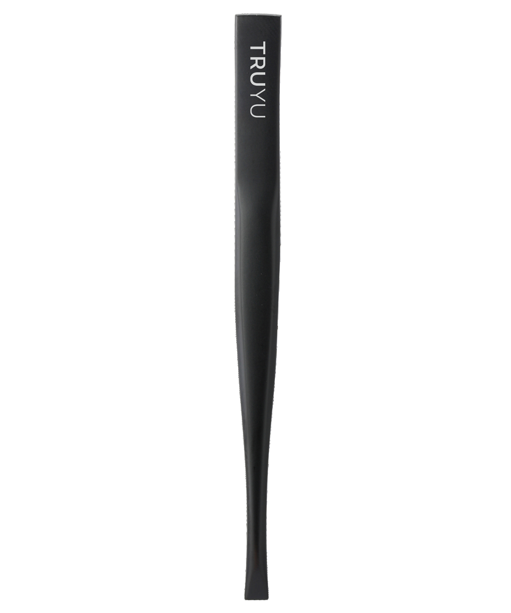 TWEEZER,SQUARE TIP,BLACK