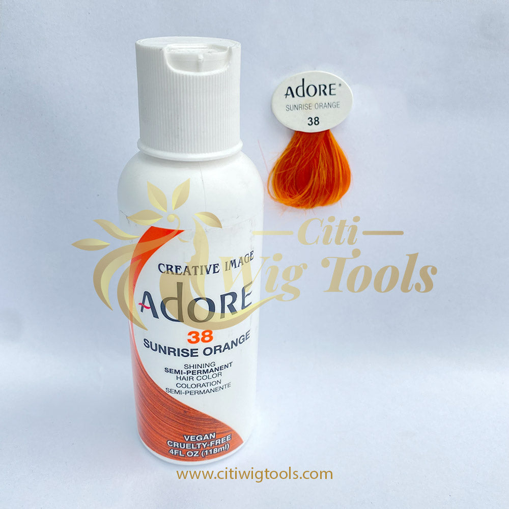 Adore Semi-Permanent Haircolor #038 Sunrise Orange 4oz