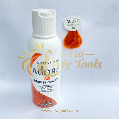 Adore Semi-Permanent Haircolor #038 Sunrise Orange 4oz