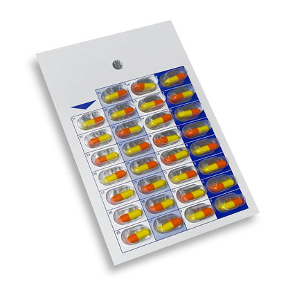BLISTER MEDCARD 30UD EA 500 STOCK