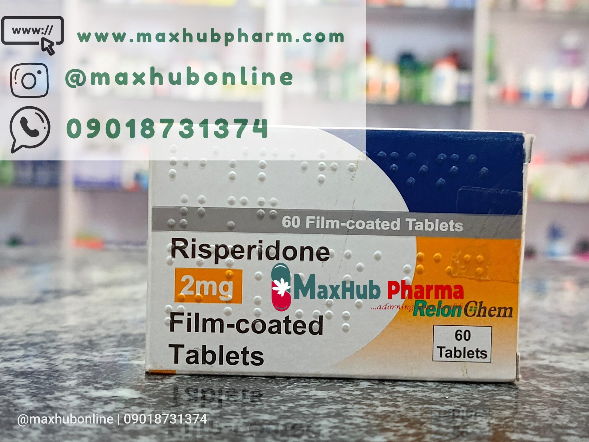 RISPERIDONE TB 0.25MG 60