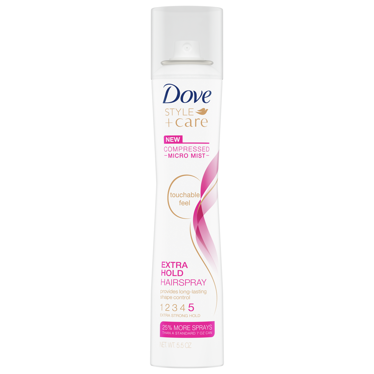 Dove Hairspray Flexible Hold 7oz Frizz Protect