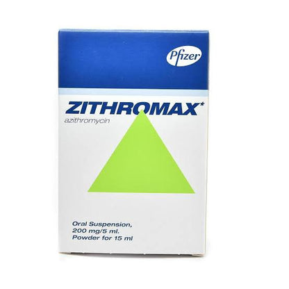 AZITHROMYCIN PT 100MG/5ML 15ML