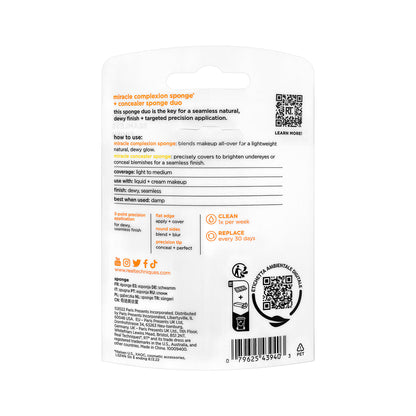 Real Techniques Miracle Concealer Sponge, 2 count
