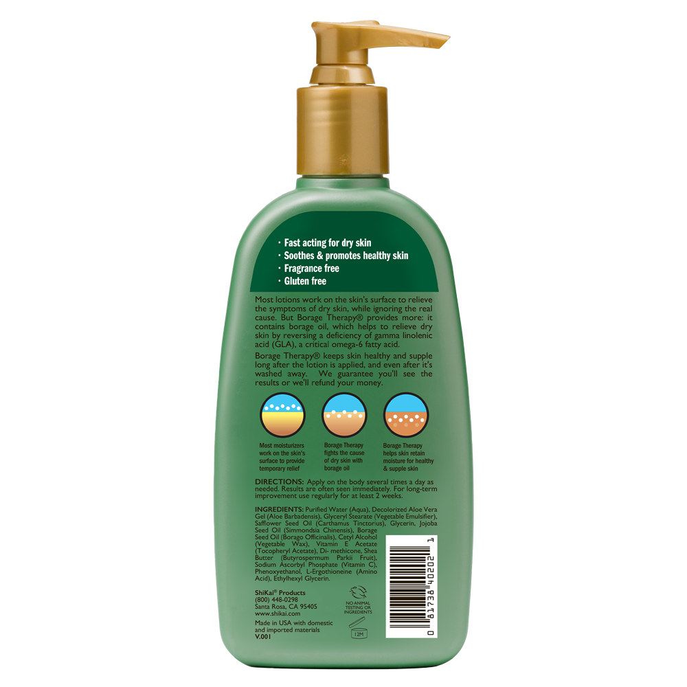 SHIKAI PRODUCTS BORAGE FACIAL MOISTURIZER