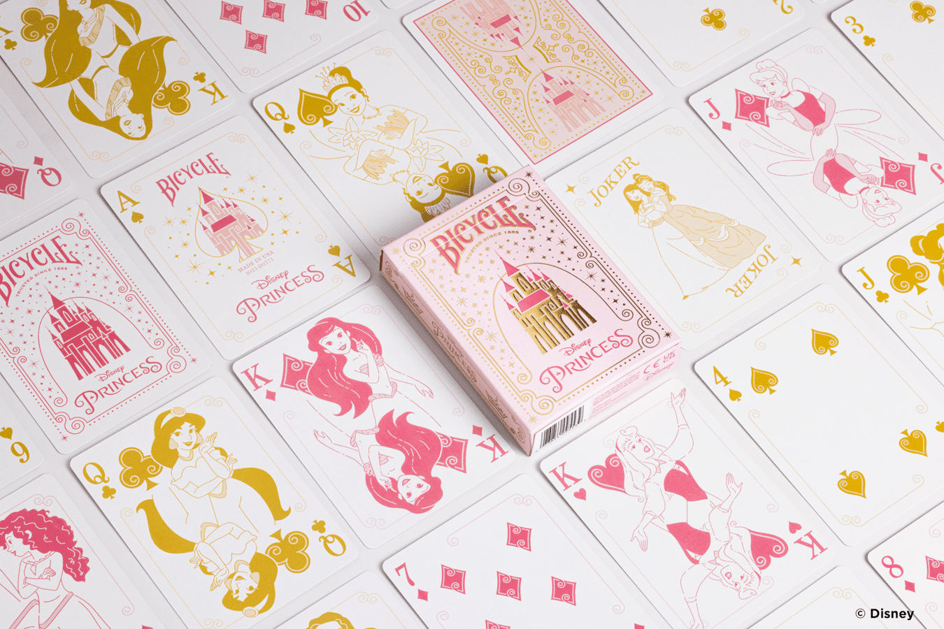 Bicycle Disney Princess Standard Playing Cards - Assorted Colors