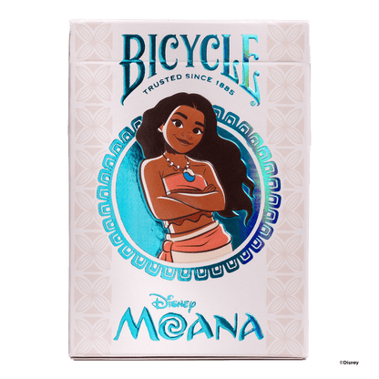 Bicycle Disney Moana Playing Cards Set of Two Clip Strips, 24 packs