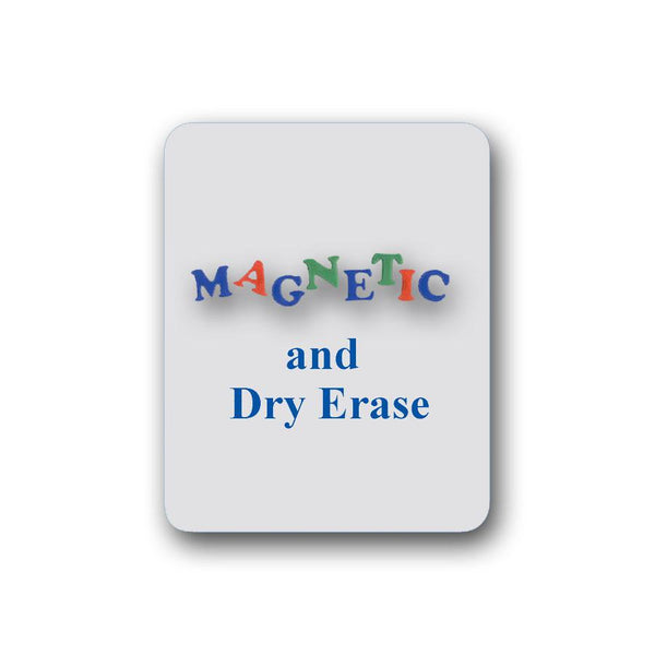 CLi Magnetic Dry-Erase Board - Assorted, 9" x 12"
