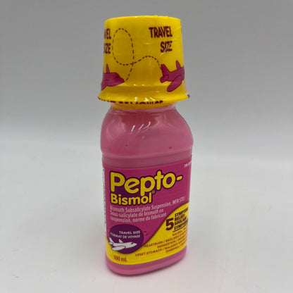 Pepto Bismol Liquid 3.4oz Travel Size