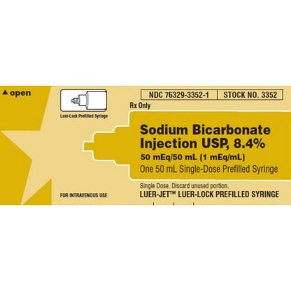 SODIUM BICARB SD 8.4% 25X50ML