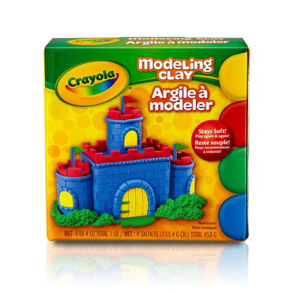 Crayola Modeling Clay, 4 count