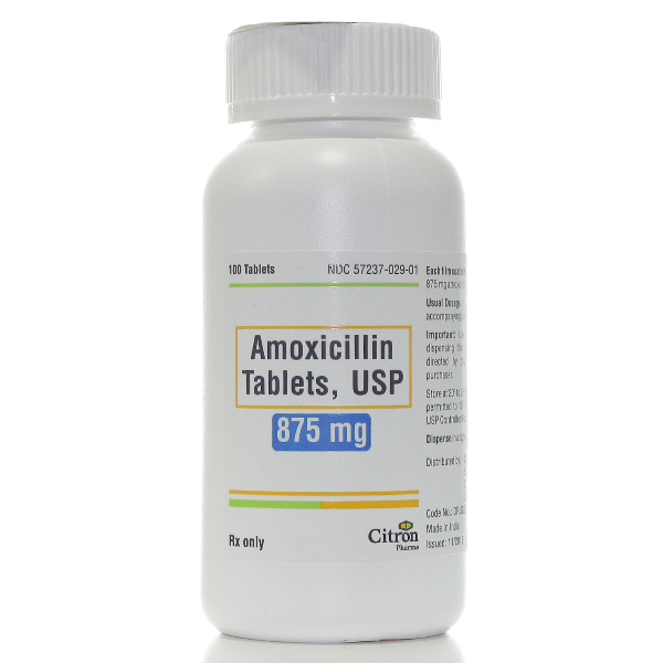 AMOXICILLIN TB 875MG 20 CPLT