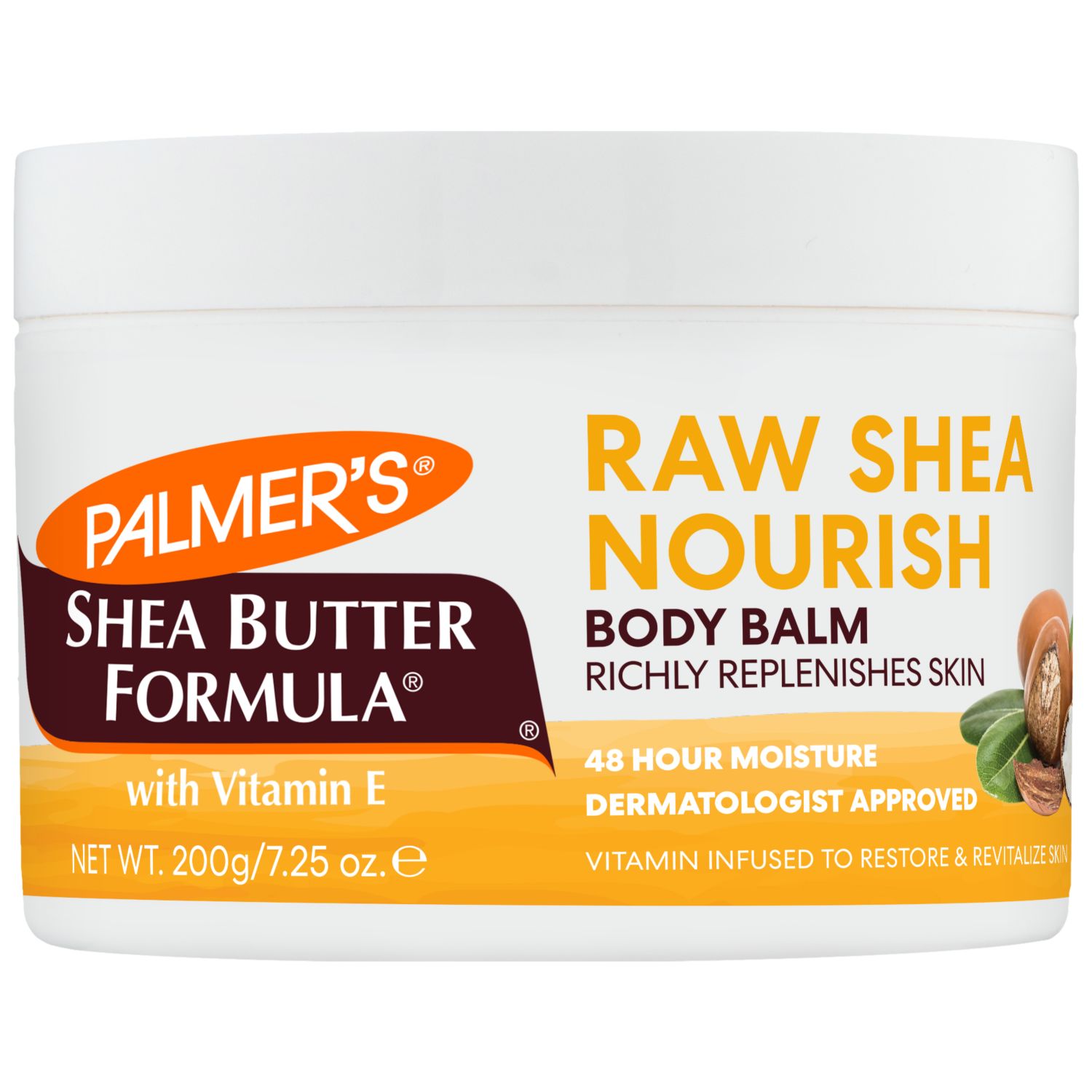 Palmers Raw Shea Nourish Body Balm 7.25oz Jar