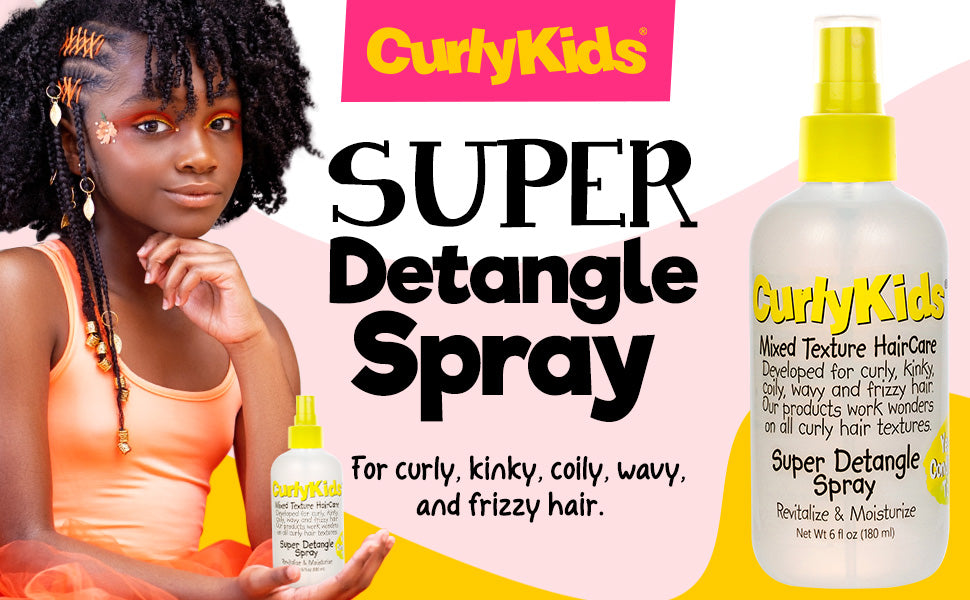 CURLYKIDS SUP DETNGLE SPRAY 12Z