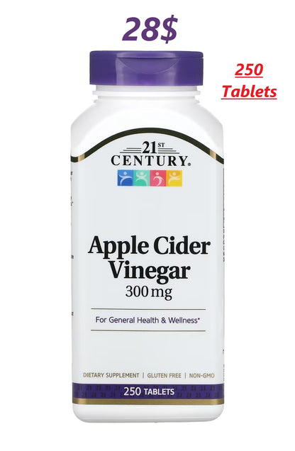 APPLE CIDER VINEGAR TB 300MG 250