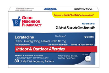 GNP LORATADIN 24HR 10 MG TAB 30