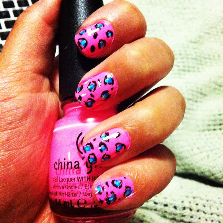 GLAZE NAIL ART CHEERFL CHEETAH
