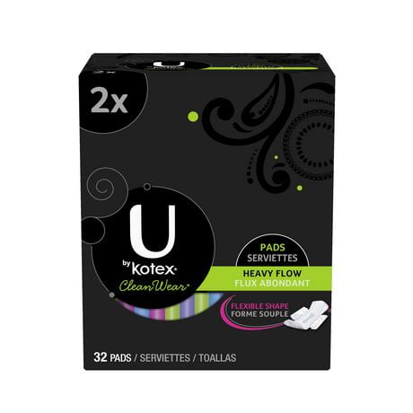 U BY KOTEX CLEANWEAR PA 3X32 RG