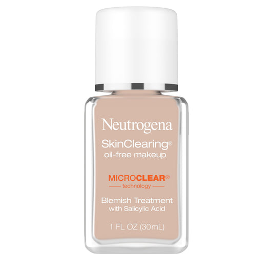 Neutrogena SkinClearing Foundation for Acne, Natural Ivory, 1 fl. oz