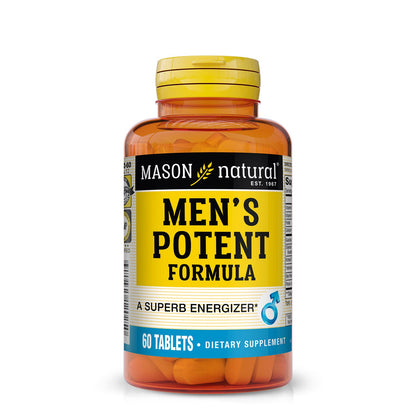 MENS POTENT FORMULA TABLETS 60CT MASON
