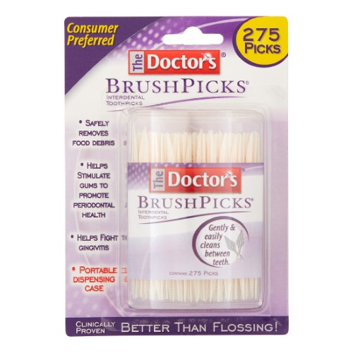 Doctors Brush Picks 275 Count .