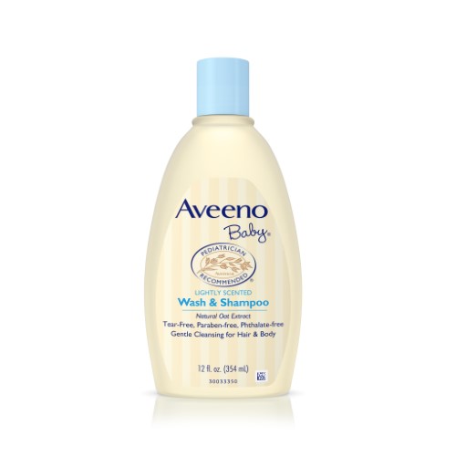 AVEENO BABY WASH/SHAMPOO 12OZ