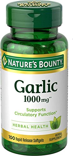 GARLIC 500MG SOFTGEL 100CT NAT BLEND