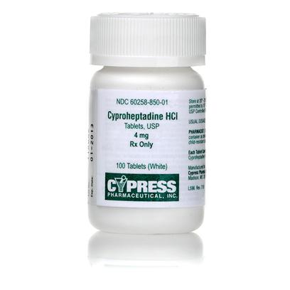 CYPROHEPTADINE HCL TB 4MG 1000