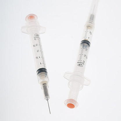 VANISH POINT SYRINGE 1ML 25GX1 100CT