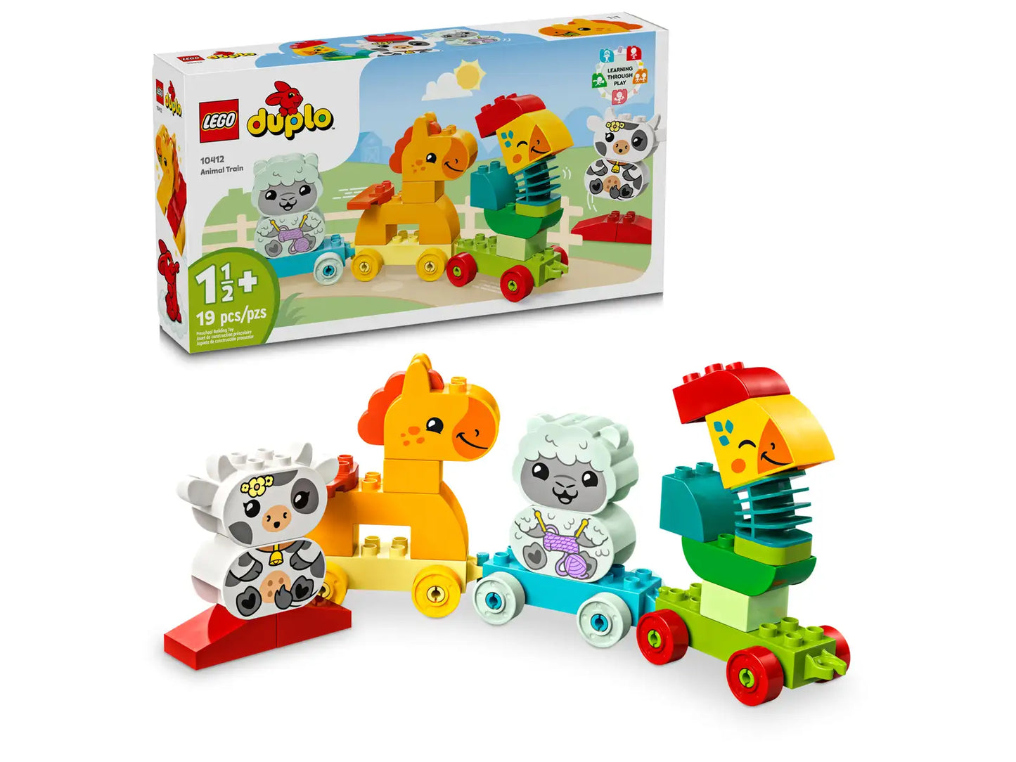 DUPLO ANIMAL TRAIN 19PC DSHP