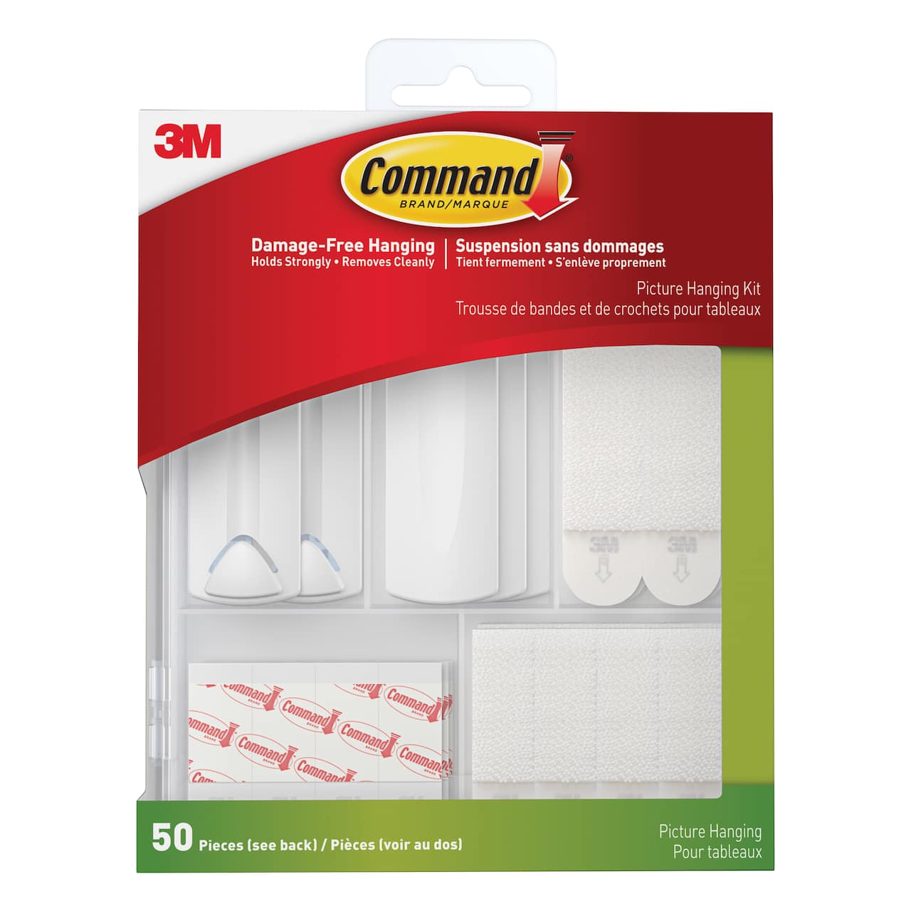 Command Picture Hanging Kit - White, 16 count