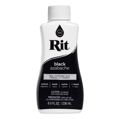 Rit Dye Liquid Black 8oz