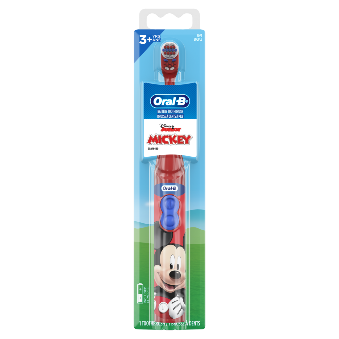 Oral-B Toothbrush Kids Soft Battery Powered Mickey Mouse