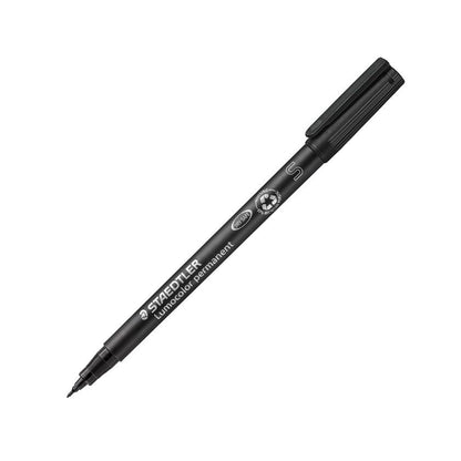 Staedtler LumoColor Superfine Tip Permanent Pen, Black