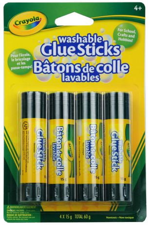 Crayola Washable Glue Sticks, 2 count