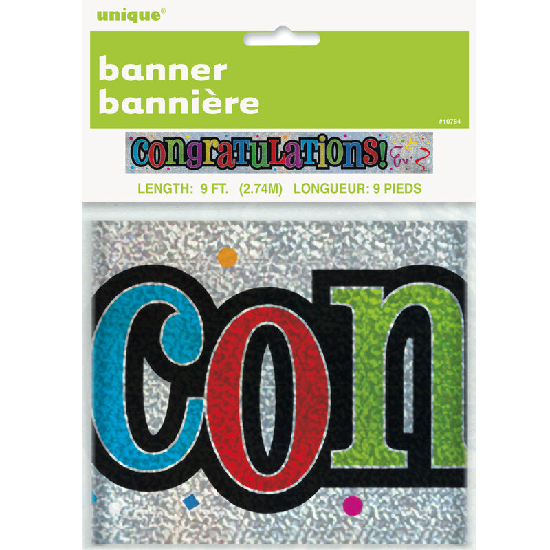 BANNER CONGRATULATIONS