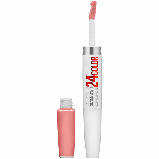 MAYBELLINE New York Super Stay 24 Hour Long-Lasting 2-Step Liquid Lipstick, All Night Apricot, 0.78 oz