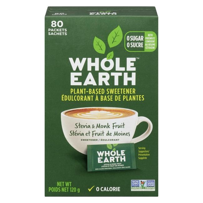WHOLE EARTH STEVIA MNKFRT LQ 48ML