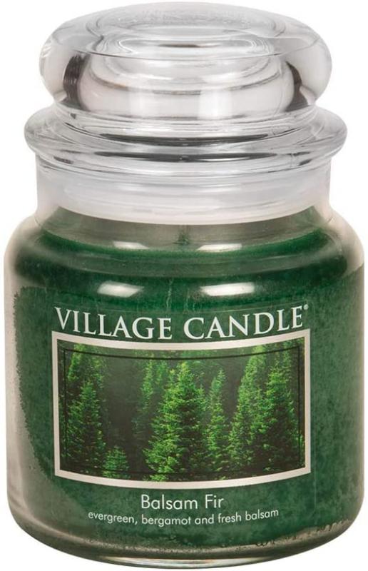 Village Candle Medium Glass Apothecary Jar Candle - Fresh Lemon