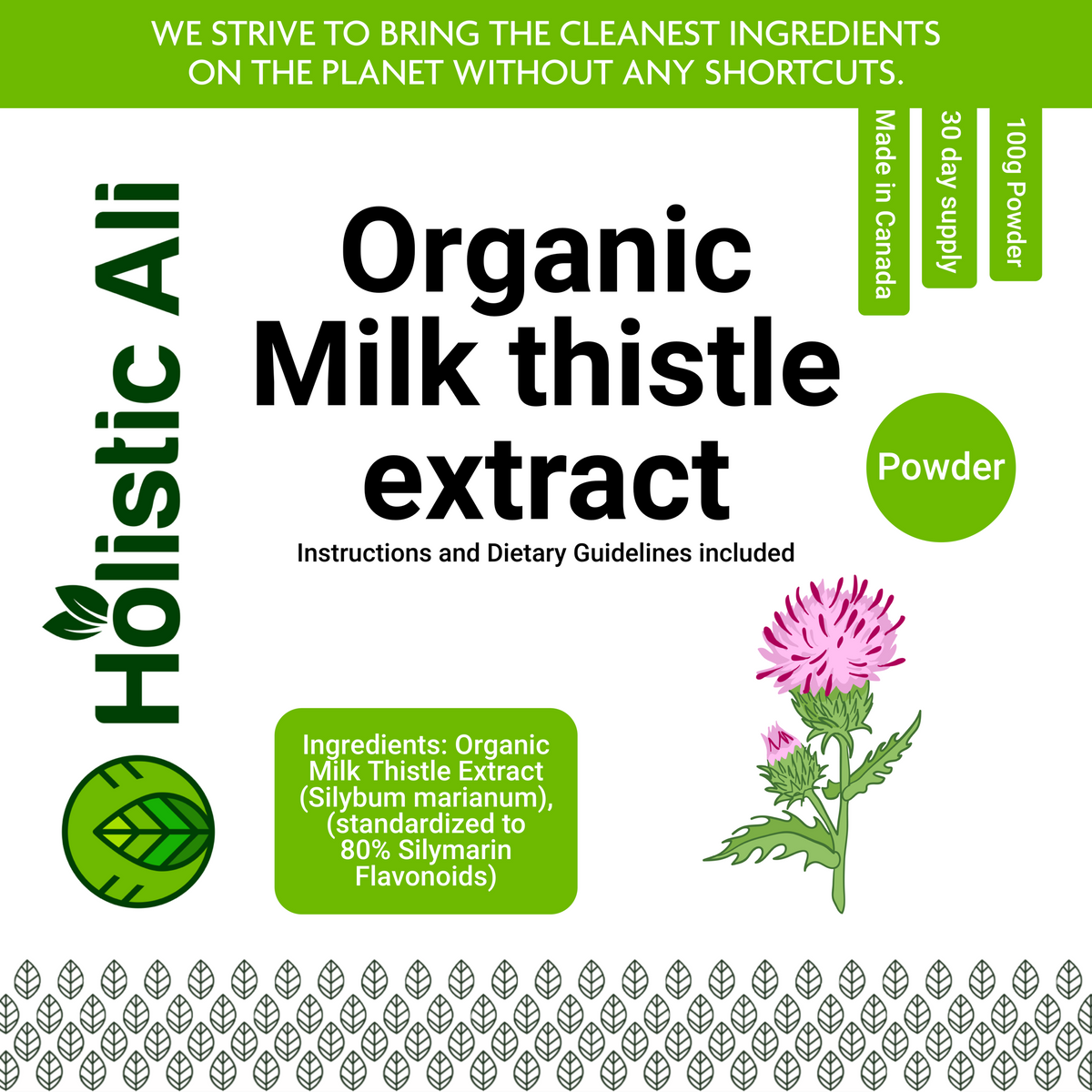 MILK THISTLE EXTRACT CP 60 VCP